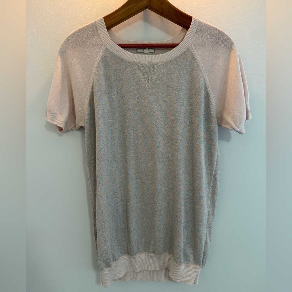 Sparkly Short Sleeve Top